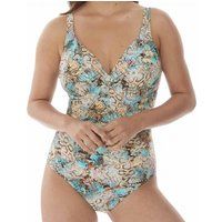 Manila Underwired Plunge Light Control Swimsuit