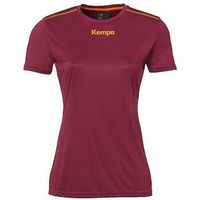 kempa camiseta t-shirt poly rouge para mujer