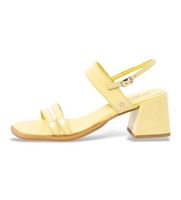 art para mujer 1201011g9003024 sandalias de piel 2010 verona amarillo 40 5 a 8cm hebilla casual clasico