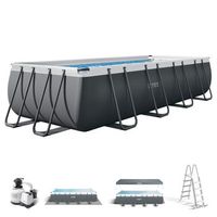 piscina desmontable rectangular ultra xtr frame intex 549x274x132  depuradora