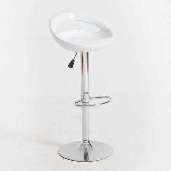 Dudeco Taburete Alto Hanko Blanco