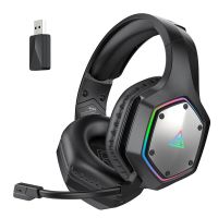 auriculares gamers eksa e1000wt 71 surround inalambricos bluetooth auriculares de 50 mm con controlador potente cance