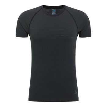 Odlo Performance Light Crew Neck Camiseta De Running Hombres-Negro