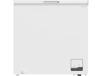 Congelador horizontal - Infiniton CH-15H86WEH, 142 l, 83.5 cm, Tecnología Dual System, Blanco
