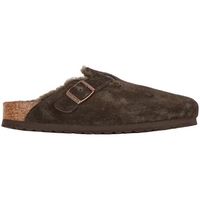 birkenstock sandalias mocassins boston vl shearling laine para mujer