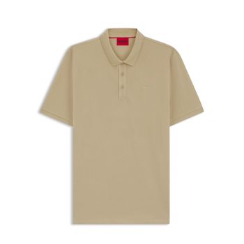 Hugo Red Polo de piqué de algodón 50466182-269