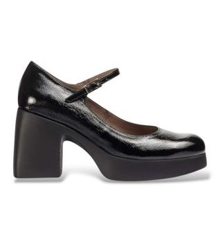 Wonders para mujer. H-4940_2024_5792 Zapatos De Piel Lady Negro (40), 5 a 8cm, Hebilla, Casual