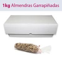 almendras garrapinadas con canela a granel en formato de 1kg