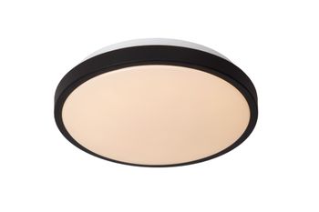 Lámpara de techo de acrílico con 1 led integrado, negro