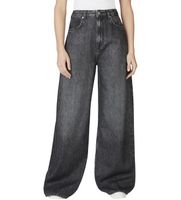 pepe jeans para mujer pl20490269s1 jeans loose negro 2830 casual algodon denim