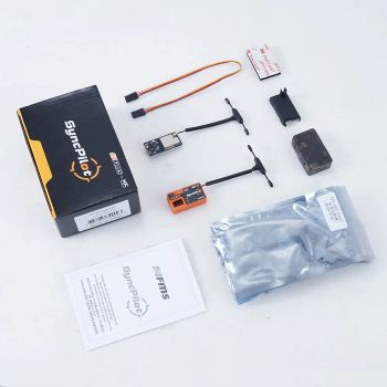 Juego de cabeza sincronizador FMS SyncPilot con ángulo amplio, compatible con avión RC FPV de ala fija