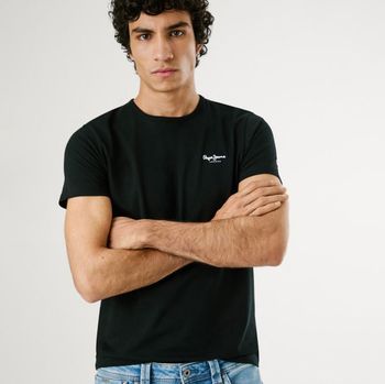 Pepe Jeans Camiseta Negra PM508212-999
