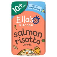 ellas kitchen 10 month organic salmon risotto  cheese