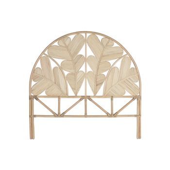Cabecero Cama Ratan 153x3x149 Hoja Natural