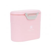 dispensador de leche en polvo con cuchara 160g rosa