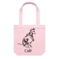 skateboard cafe norma tote bag - pink
