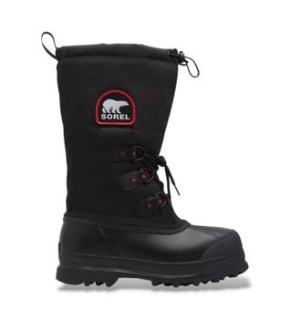 Sorel para hombre. 2164331010 Botas Glacier XT negro (45), Plano, Cordones, Nieve
