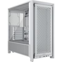 corsair frame 4000d semi torre e-atx cristal templado usb-c blanca
