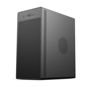 Caja PC CoolBox M100 microATX Full Metal Mesh USB-C 3.2 Gen1 Negra