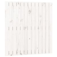 cabecero de cama pared madera maciza pino blanco 825x3x90 cm vidaxl
