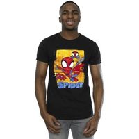 marvel camiseta spidey and his amazing friends para hombre