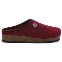 grunland pantuflas cb0169bordo para mujer