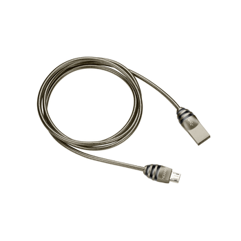 CANYON Cable micro USB 2.0 Alimentacion y datos 5V 1A cubierta metalica 1m CNS-USBM5DG