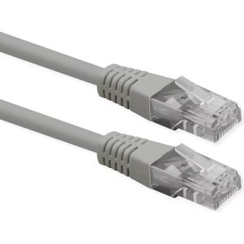 Cable de red Roline CAT6 UTP 15 metros gris
