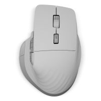 raton offy nexo mano derecha rf wireless bluetooth usb-c 4800 dpi blanco