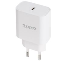 tooq tqwc-pdusbc20w cargador de pared usb-c pd20w blanco