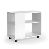 mesa de centro marian 70 x 366 cm con ruedas vicco