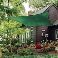 toldo vela 55x55 m verde
