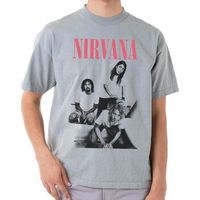 nirvana camiseta manga larga bathroom para mujer