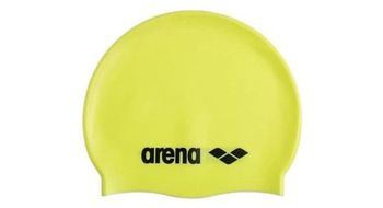 Gorro de natacion de  p silicona  p arena classic amarillo