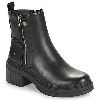 Refresh Botines 171993-BLACK para mujer