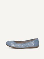 caprice ballerina blue made of leather size 39
