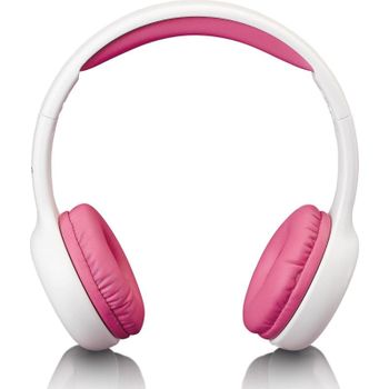 Lenco HP-010PK Auriculares con Cable para Niños Rosa
