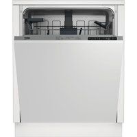 beko din26x22 full-size integrated dishwasher red