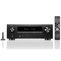 denon avr-x1800h receptor 72 canales 8k dolby vision sonido 3d dolby atmos dtsx dab negro