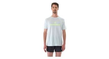 Camiseta compressport podium gris