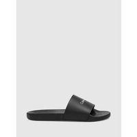 calvin klein jeans chanclas chancla pool slide rubber negro para hombre