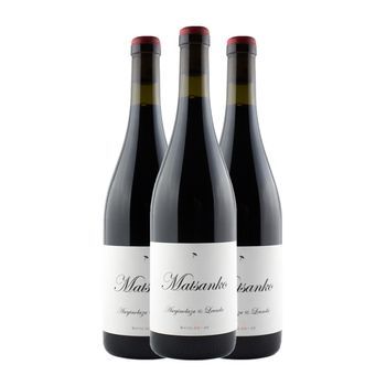 Aseginolaza & Leunda Vino Tinto Matsanko Navarra 75 Cl 14% Vol. (pack De 3 Unidades)