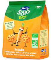 hero solo bio snacks zanahoria y maiz 10m 40 gr