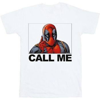 Deadpool Tops y Camisetas Call Me para mujer