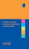collection f - francais et langues du monde comparaison et apprentiss