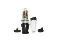 batidora de vaso - ninja qb3001eus 700 w 047 l 18000 rpm 2 vasos incluidos negro y plata