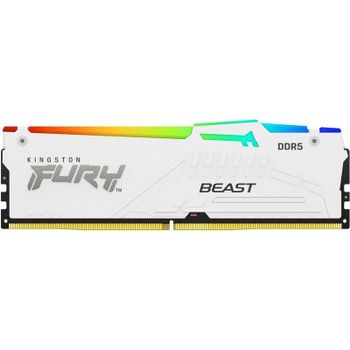 Kingston FURY Beast RGB White DDR5 6000MHz 32GB CL36