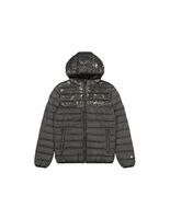chaqueta acolchada champion hooded ombre m dark grey