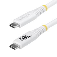 cable usb4 startechcom 20gbps usb-c 2m - pd 240w - 4k120 - blanco