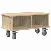soporte de tv  mueble de salon  gabinete de tv roble sonoma 685 x 35 x 35 cm